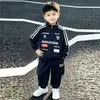 Conjunto casual de dos piezas para niños de primavera y otoño Estilo de celebridad de internet Moderno Nuevo Otoño 2026 Niños pequeños Bebé Deportivo