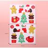 Cartão de Papel de Natal para Pirulito 2023 Boneco de Neve de Natal Botas Alce Decorativo Embalagem de Doces Papelão 6