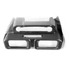 Adecuado para Ford 24 Mustang Consola Central Modificada Panel de Ventilación de Aire Decoración ABS Navegación Fibra de Carbono