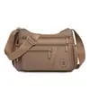 Nova Bolsa Transversal de Grande Capacidade 2025, Bolsa Leve de Tecido, Bolsa para Mãe de Meia-Idade, Bolsa de Ombro Multicamadas, Mochila de Viagem para Mulheres