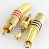 Enchufe macho RCA Loto señal de audio video AV conector macho para altavoz de audio enchufe RCA enchufe loto