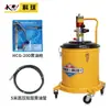 Lubrificador de óleo de alta pressão Keqiu GZ-A9 máquina de graxa pneumática 30l máquina de enchimento para máquinas de construção em estoque atacado