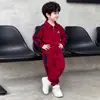 Ropa de Otoño para Niños Camisa Polo Conjunto Deportivo Elegante 2026 Nueva Ropa Casual Infantil Sudadera para Niños de Primavera y Otoño
