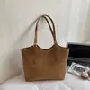 Bolso Tote para el Trabajo para Mujer 2025 Otoño e Invierno Nuevo Bolso de Hombro Retro Gran Capacidad Versátil Bolso de Axila
