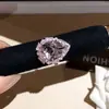 ¡Una Mirada Que Dura Toda la Vida! Anillo Abierto Cuadrado de Circonita Estilo Palacio con un Toque Único de Alta Gama, Joyería de Dedo Lujosa