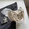 Bolso Pequeño Sencillo para Debajo del Brazo para Mujer 2026 Nuevo Bolso de Mano con Lazo para Primavera y Verano Bolso Cruzado Bolso para Debajo del Brazo