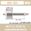 Tornillo de mano moleteado de cabeza grande que ajusta y aprieta el tornillo de mano giratorio con los dedos Tornillo de mano moleteado M3M4