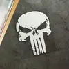Decalque de Moto Caveira Adesivo Personalizado Tendência Diabo Marvel Punisher Tanque de Combustível Moto Adesivo Refletivo