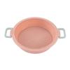 Molde de silicona transfronterizo para hornear pasteles, freidora de aire, resistente a altas temperaturas, fácil de desmoldar, redondo, para uso doméstico.