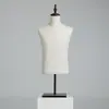 Maniquí de Torso de Hombre para Exhibición de Ropa Tienda de Ropa Traje Vestido de Noche Soporte de Exhibición Ventana Maniquí de Cuerpo Completo Soporte
