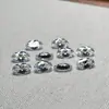 Pedras Preciosas de Óxido de Zircônio Branco 5A Formato Oval Alongado 5X15Mm 7X14Mm Pedras de Zircônio Branco Pedras Preciosas Formato Oval Alongado