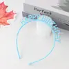 Exclusivo para Novatos: Diademas de Plástico, Diademas de Orejas de Gato para Niños, Diademas de Colores, Diademas de Cumpleaños, Al por Mayor en Stock