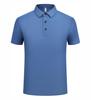 Primavera y verano 2024 2568 cuentas de seda de hielo 170g camisa polo de solapa de manga corta casual de negocios cómoda moda clásica