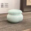 Mini Tarro Sellado de Cerámica para Empaque de Té, Caja para Polvos, Rubor, Crema Facial y Botella Dispensadora de Loción