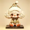 Adornos de Madera de Halloween Estilo Europeo y Americano, Decoraciones de Atmósfera Festiva, Adornos de Escritorio, Regalos Preferidos y Adornos Artesanales