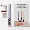 Pulidor de Uñas Recargable, Pulidor Pequeño Portátil para Eliminar Esmalte y Piel Muerta, Pulidora Eléctrica para Uñas, Herramienta para Uñas Artísticas