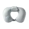 Artefacto para siesta de oficina Portátil Ecológico Engrosado Simple Color Puro Terciopelo Multifuncional Viaje Respaldo Almohada Inflable