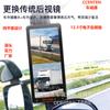 Espejo retrovisor electrónico de 12.3 pulgadas AHD HD de 2 vías con visualización simultánea de 2 vías, prioridad de activación, compatible con tarjeta SD de 256 GB
