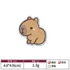 Bordados de Animais em Desenho Animado, Coelho, Urso Margarida, Adesivos Bordados para Computador, Adesivos de Tecido Bordados para Toalha, Adesivos Bordados para Acessórios de Roupa