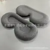 Antifaz de seda con forro de esponja blanca prensada en caliente, espuma viscoelástica prensada en caliente para dormir con compresa caliente, acolchado para antifaz bloqueador de luz