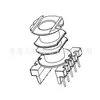 Estrutura de Transformador Erl28 Estrutura de Baquelite Erl29 Bobina de Estrutura de Alta Frequência Vertical com Múltiplos Slots 5+5 Pinos 2814