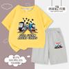 Thomas e Seus Amigos Roupa Infantil Conjunto Infantil de Manga Curta Crianças Maiores Masculino Estampado Casual Duas Peças Verão Solto Moderno