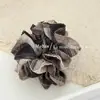 Elástico de Cabelo Estilo Coreano High-End Retrô Xadrez Intestino Pequeno para Mulheres, Novo Estilo Corda de Cabelo para Amarrar a Cintura, Elástico de Cabelo Versátil da Moda com Temperamento