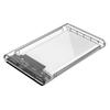 ORICO/Aurico Caja para Disco Duro Móvil 2.5 "USB3.0 para Notebook Disco Duro Móvil Externo Transparente