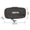 Bolsa esportiva masculina para celular, bolsa de cintura de lona para corrida, fitness e celular, atacado de fábrica