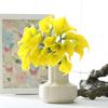 Flor artificial Lirio de Cala tacto Arum decoración de sala de estar mesa flores falsas suministro transfronterizo pegamento suave ramo al por mayor