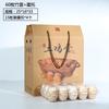 Caja de embalaje para huevos, caja de regalo para huevos nativos, caja de embalaje para huevos con hierba, material corrugado, soporte para logotipo impreso.