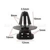 Adecuado para Audi Volkswagen Skoda Base de Sujetacables Fijo con Clip para Chapa de Coche M6 mm de Apertura