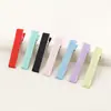 Clip de Algodón Colorido para Dulces Material Tejido a Mano DIY para Hacer Pasador Clip de Doble Filo Fabricante de Accesorios para el Cabello Venta al por Mayor