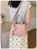Bolsa Feminina 2026 Nova Verão Popular Super Quente Exquisita para Passeio Pequena Tote de Mão Bolsa de Balde de Ombro Único Transversal