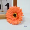 Flor de Gerbera Artificial Crisantemo Sol Artificial Ropa Sombrero Bolsa para Dolor con Flores Abanico DIY Accesorios Caja de Flores Pulsera