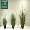 Plantas en maceta de lavanda y cola de zorro, plantas artificiales para paisajismo decorativo, flores artificiales de delfinio, flores artificiales para decoración de suelo de sala de estar