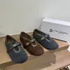 Zapatos Mary Jane Estilo Vintage Inspirados en Chanel para Mujer, Nuevo Modelo 2026, Sin Cordones, Cálidos, Suela Suave, Versátiles Zapatos de Algodón