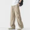 Pantalones cargo de paracaidista estilo americano para hombre, nuevo modelo de verano 2026, pantalones deportivos casuales de pierna ancha, rectos y holgados, venta al por mayor