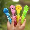 Bastão de Bolhas Infantil Mini Tamanho Pequeno Brinquedo de Água de Bolhas Casamento Festival Ao Ar Livre Presente Parque Empurrar Atacado