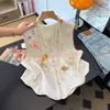 Garantía de Calidad Seda Reductora de Edad Nueva Estilo Chino Antiguo Bordado Pesado Jacquard Cuello Redondo Chaleco Mejorado Chaleco Mujer Otoño