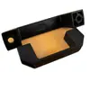Mango de Nailon Espesado, Mango Cuadrado, Tirador Negro para Puerta de Gabinete, Mango de Máquina de Soldadura de Plástico, Mango Cuadrado de Máquina Móvil