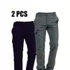 Amazon 2026 Pantalones Casuales Sueltos de Bolsillo Múltiple para Hombre, Ropa de Trabajo para Exteriores, Pantalones Largos Versátiles, Venta al por Mayor
