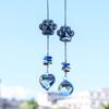 Pingente de cristal para apanhador de sol, garra de cachorro de metal, pingente de amor faça você mesmo, lembrança, produtos transfronteiriços da Amazon
