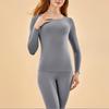 Otoño e invierno Nuevo 80s térmico piel desnuda ropa interior para mujer camiseta interior ajustada talla grande ropa interior térmica nuevo traje ligero
