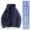 Traje de Montañismo Tres en Uno a Prueba de Viento e Impermeable Woodpecker Yellow Jacket para Mujer 2025 Nuevo Primavera y Otoño Chaqueta de Trabajo