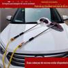 Esfregão de lavagem de carro escova de lavagem de água alça longa esfregão de limpeza de carro ferramenta de escova de carro portátil de alta pressão para carro