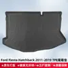Alfombrillas de Suelo TPE para Todo Clima 3D para Ford Fiesta Hatchback 2011-2019