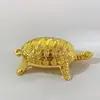 Vietnã Shajin Galvanoplastia Ouro Real Nacai Pequena Tartaruga Enfeites Personalidade Criativa Adereços E-commerce Live Fábrica Atacado