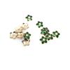 Novo Botão Guofeng Flor Cabeça Pétalas Decorativas Flor de Cinco Pétalas Gota de Cola Botão Colorido Flor Decorativa DIY Liga