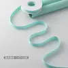 Série Azul Menta Violeta de Sete Cores Buquê de Flores de Fita de Alta Qualidade Embalagem de Presente de Fita Decoração de Floricultura